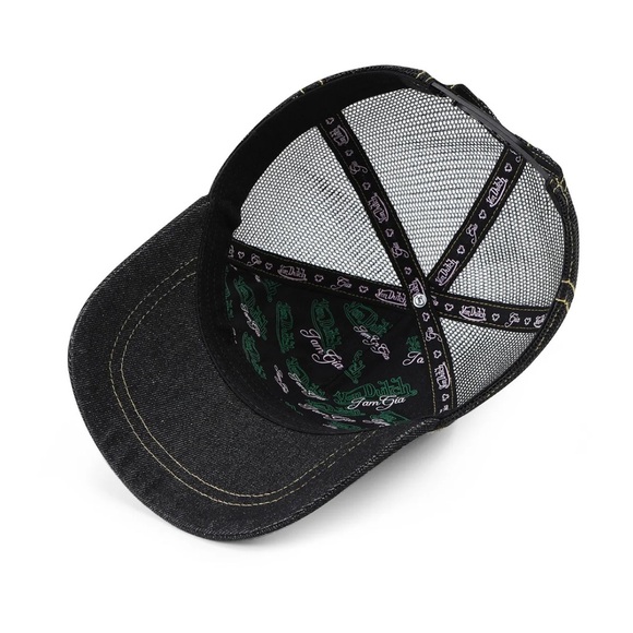 I AM GIA X VON DUTCH Pink Bedazzled Trucker Hat - Picture 11 of 11